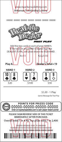 Beat The Dealer Fast Play