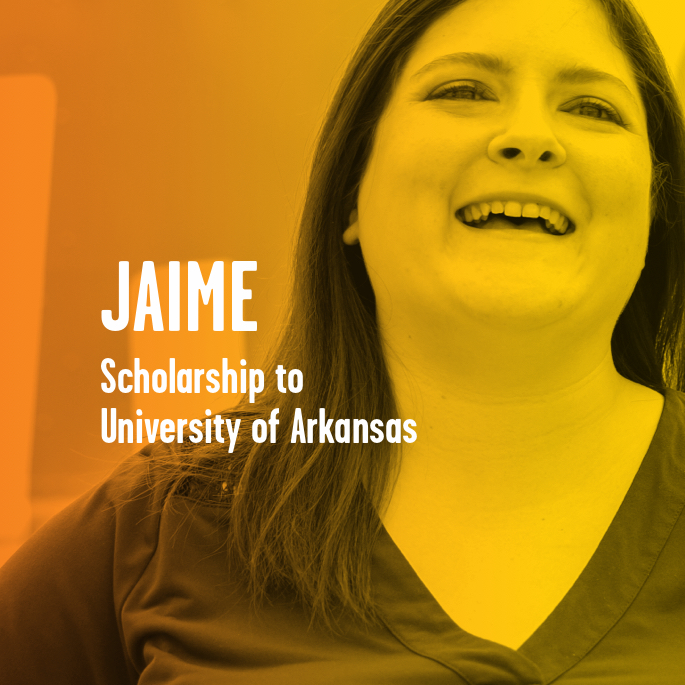 Scholarship Recipient Jaime Self