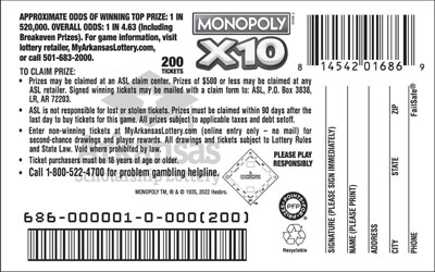 MONOPOLY™ X10 - Game No. 686