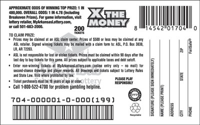 X the Money - Game No. 704
