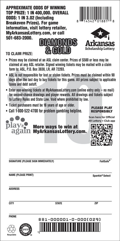 Diamonds & Gold - Game No. 881