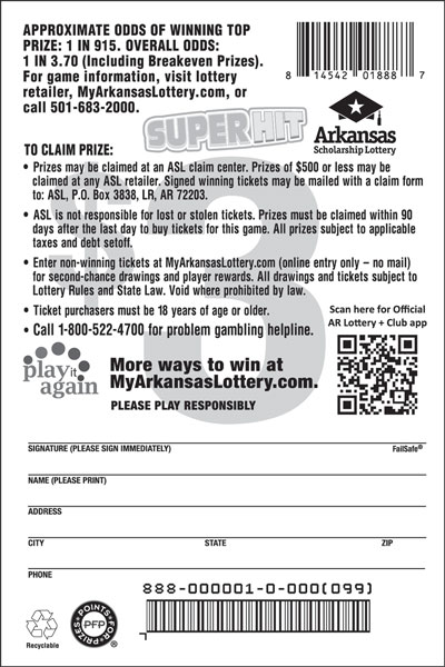 Super Hit - Game No. 888