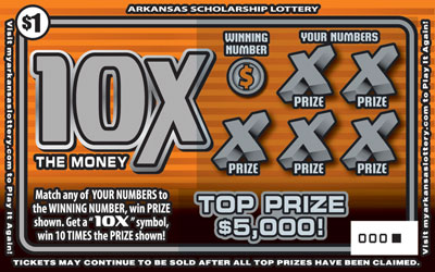 10X The Money - Game No. 434 10X The Money Front