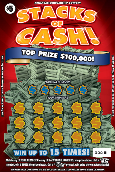 Stacks of Cash - Game No. 465 Stacks of Cash - Game No. 465 - Front