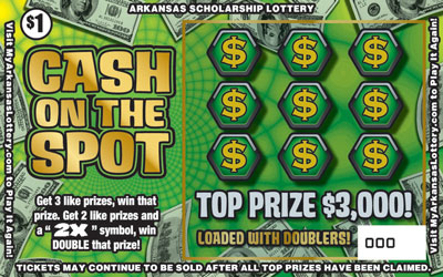 Cash on the Spot - Game No. 467 - Front Cash on the Spot - Game No. 467