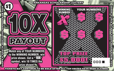 10X Payout - Game No. 490 10X Payout - Game No. 490 - Front