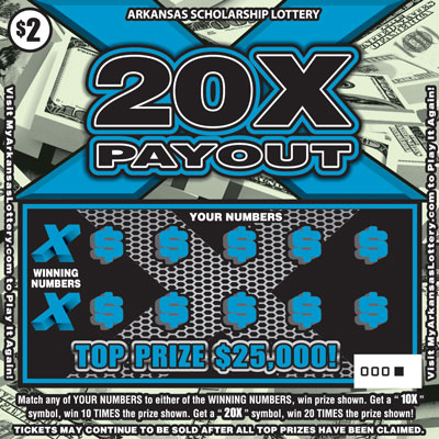 20X Payout - Game No. 491 20X Payout - Game No. 491 - Front