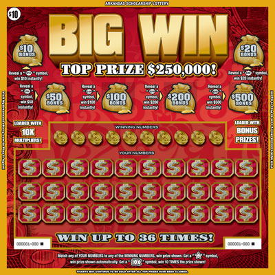 Win Big - Game No. 499 Win Big - Game No. 499 - Front