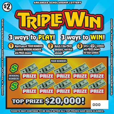 Triple Win - Game No. 518 - Front Triple Win - Game No. 518