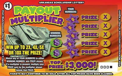 Payout Multiplier - Game No. 531 - Front Payout Multiplier - Game No. 531