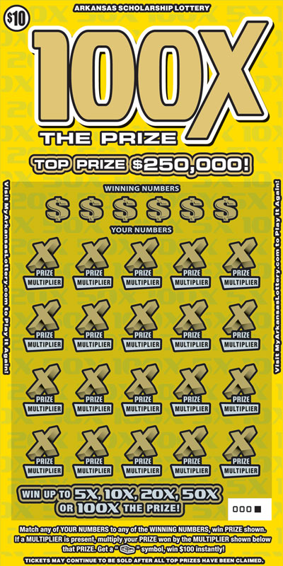 100X the Prize - Game No. 607