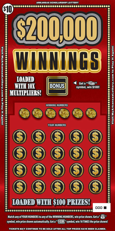 $200,000 Winnings - Game No. 641