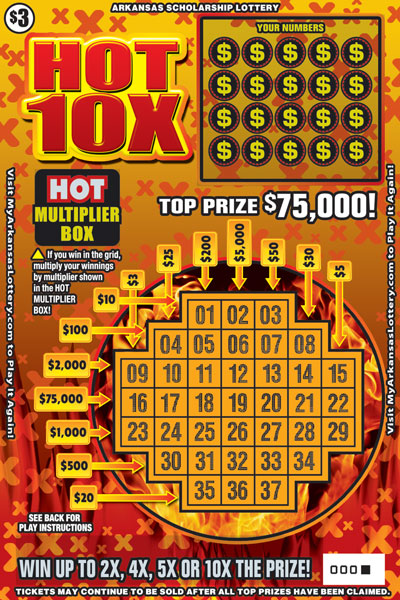 Hot 10X - Game No. 644