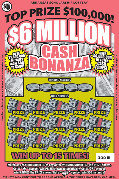 $6 Million Cash Bonanza - Game No. 684