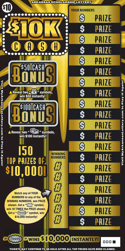$10K Cash - Game No. 689