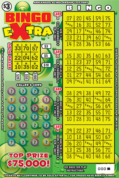 Bingo Extra - Game No. 757