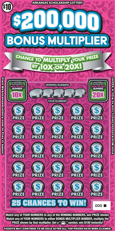 $200,000 Bonus Multiplier - Game No. 763