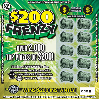 $200 Frenzy - Game No. 821