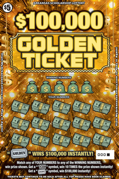 $100,000 Golden Ticket - Game No. 841
