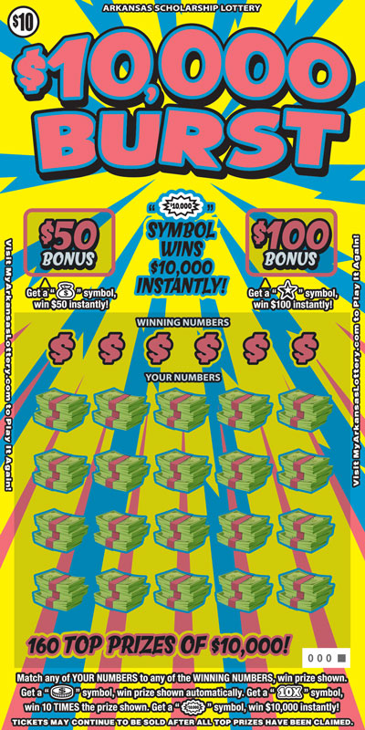 $10,000 Burst - Game No. 907