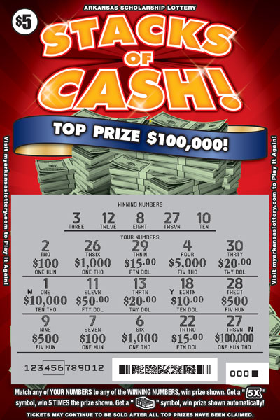 Stacks of Cash - Game No. 465 Stacks of Cash - Game No. 465 - Uncovered