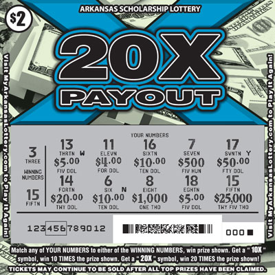 20X Payout - Game No. 491 20X Payout - Game No. 491 - Uncovered