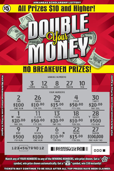 Double Your Money - Game No. 554 Double Your Money - Game No. 554 - Uncovered