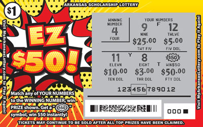 EZ $50! - Game No. 565 - Uncovered EZ $50! - Game No. 565