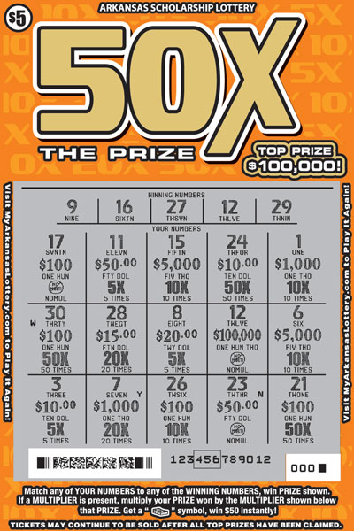 50X the Prize - Game No. 606 - Uncovered 50X the Prize - Game No. 606
