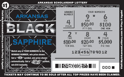 Arkansas Black Sapphire - Game No. 673