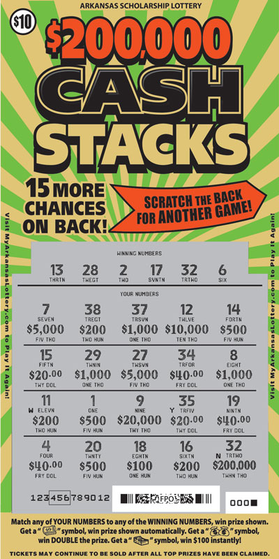 $200,000 Cash Stacks - Game No. 680