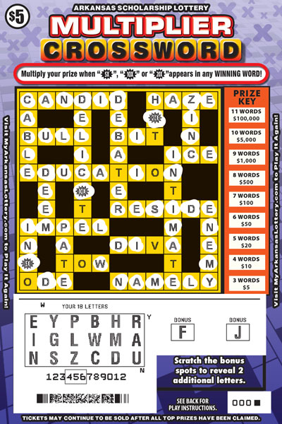 Multiplier Crossword - Game No. 731