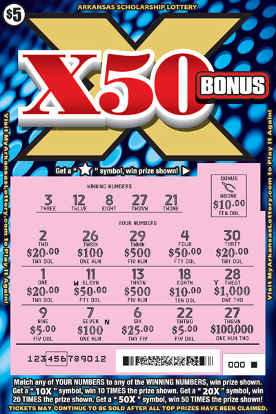 X50 Bonus - Game No. 744