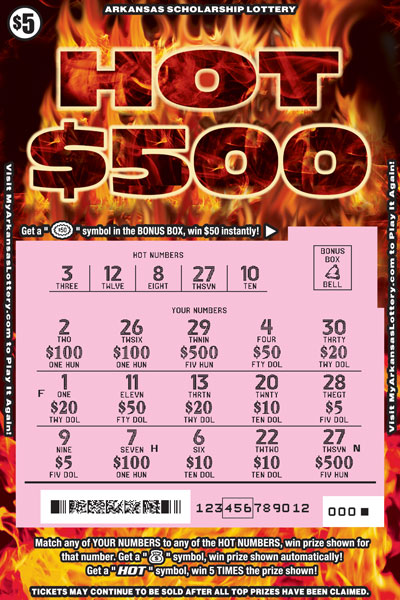 Hot $500 - Game No. 791