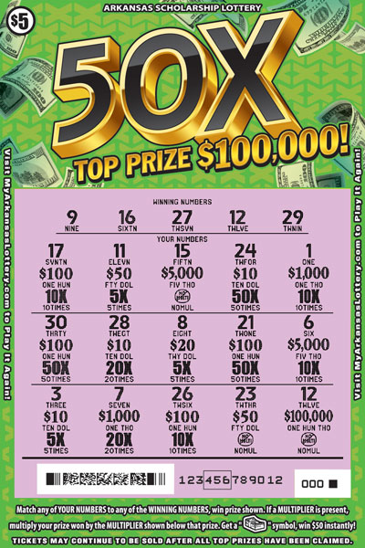 50X - Game No. 884 - Uncovered 50X - Game No. 884