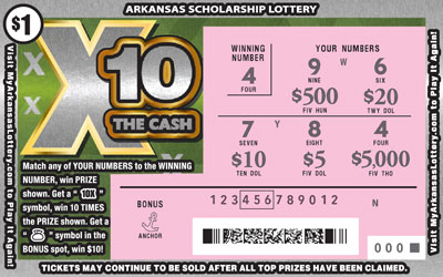 X10 the Cash - Game No. 904 - Uncovered X10 the Cash - Game No. 904