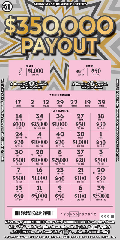 $350,000 Payout - Game No. 908 - Uncovered $350,000 Payout - Game No. 908